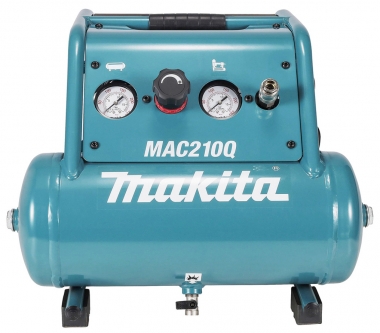 MAKITA MAC210Q sprężarka kompresor bezolejowy 7,6L 9,3bar