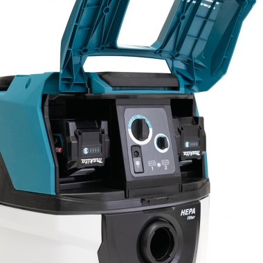 MAKITA VC007GLZ01 AWS odkurzacz akumulatorowy 80V 2x 40V 40l kl. L bez akumulatora