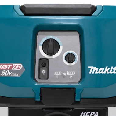 MAKITA VC007GLZ01 AWS odkurzacz akumulatorowy 80V 2x 40V 40l kl. L bez akumulatora