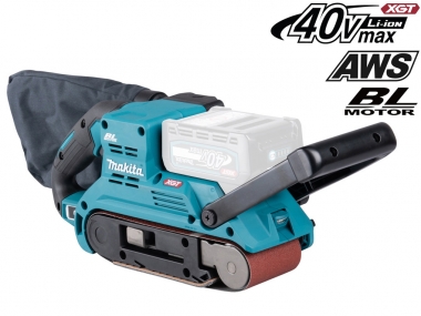 MAKITA BS001GZ AWS szlifierka taśmowa 40V bez akumulatora