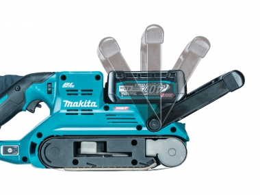 MAKITA BS001GM201 AWS szlifierka taśmowa 40V 2x4,0Ah Makpac