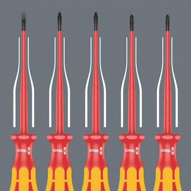 WERA 05135961001 wkrętaki 1000V VDE 7szt. zestaw